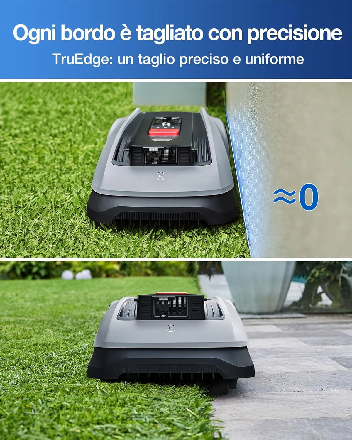 Ecovacs Goat 0600 RTK | robotic lawn mower automatic 19CM Manufacturer code 6970135038039