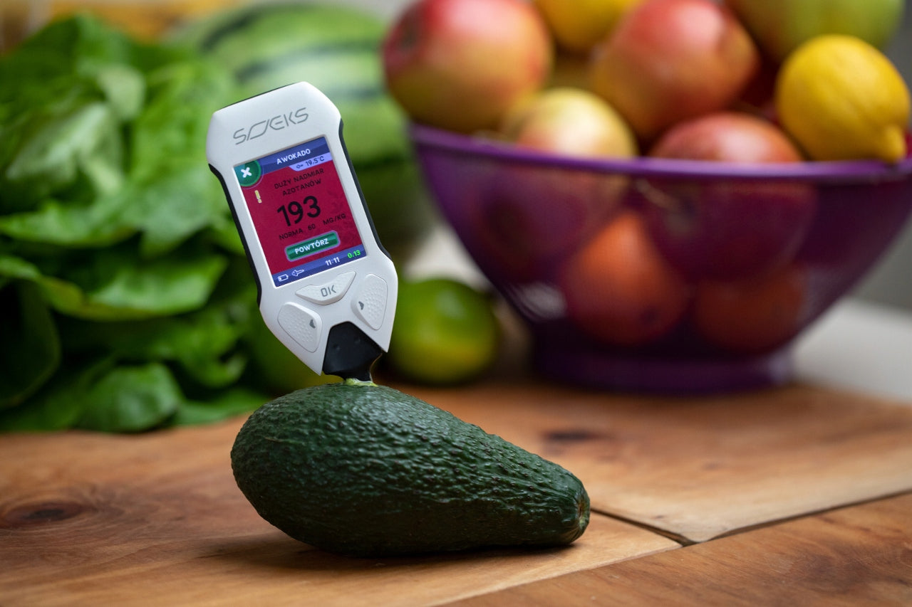 Ecovisor F4 food tester - nitrate meter Power supply battery and mains
