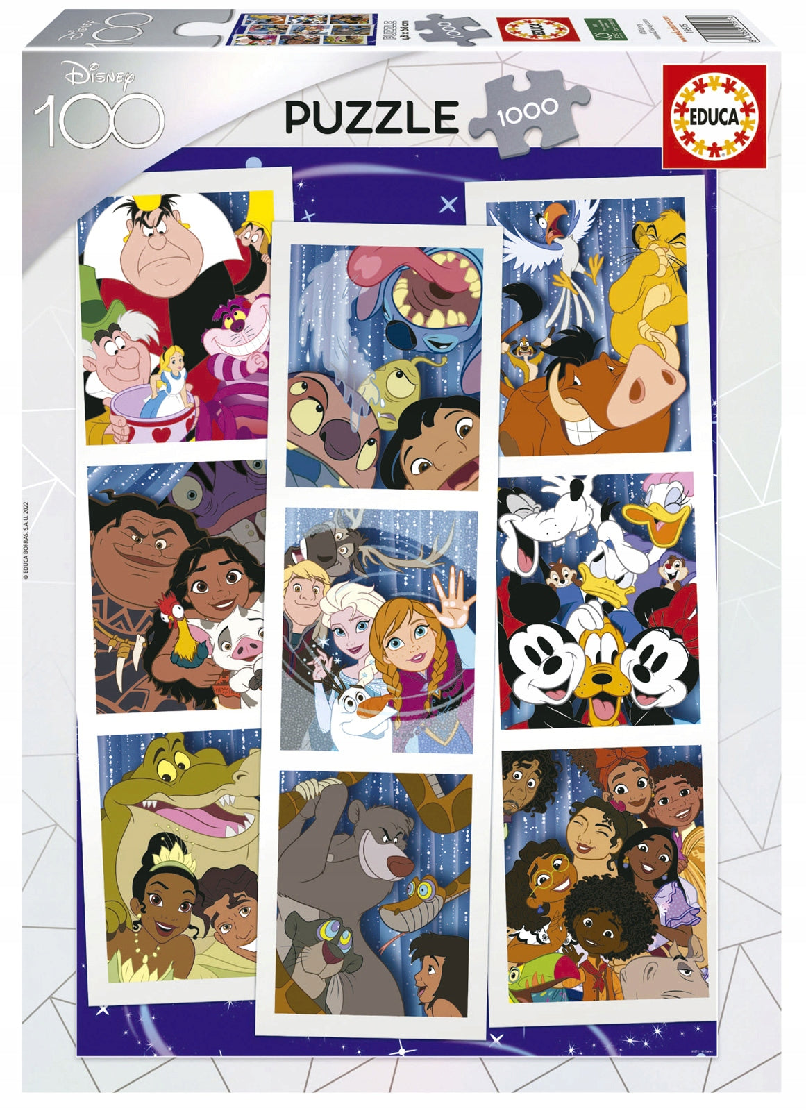 Puzzle Educa Disney, 1000 d.