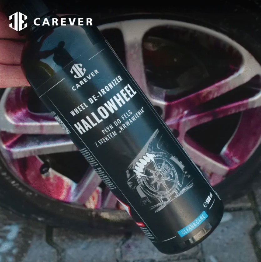 Effective rim cleaner CAREVER HALLOWHEEL 500ml bloody rim Packaging capacity 500 ml