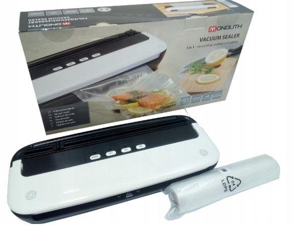Efficient Vacuum Packer Vacum Sealer Sous-vide + Foil + Convenient Trime