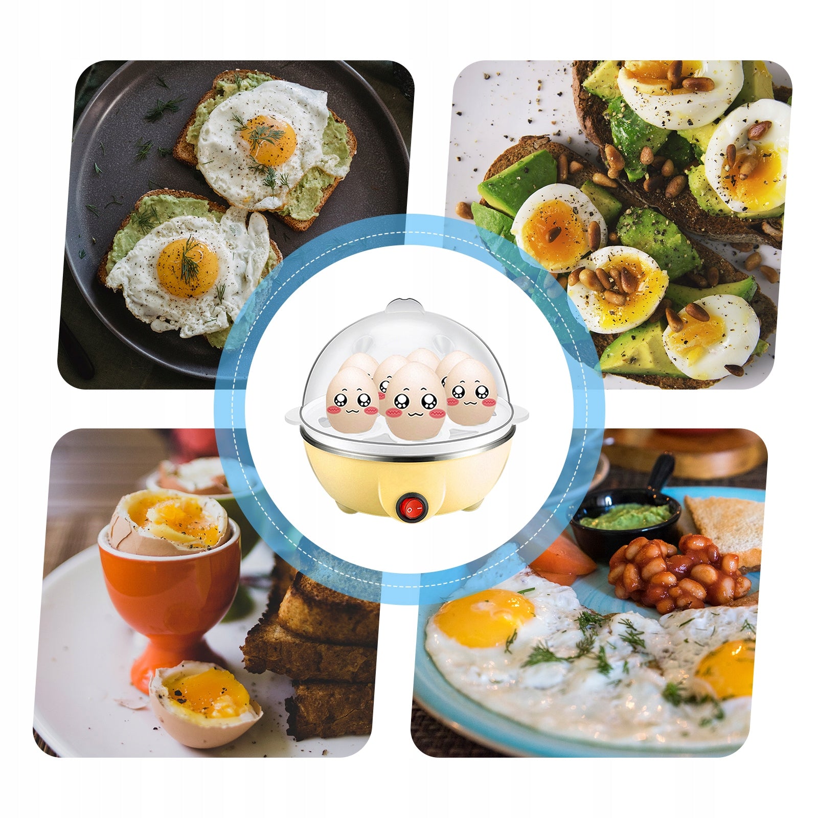 Egg Cooker 7 Hard Cooked Egg Capacity 7M Egg Cooker