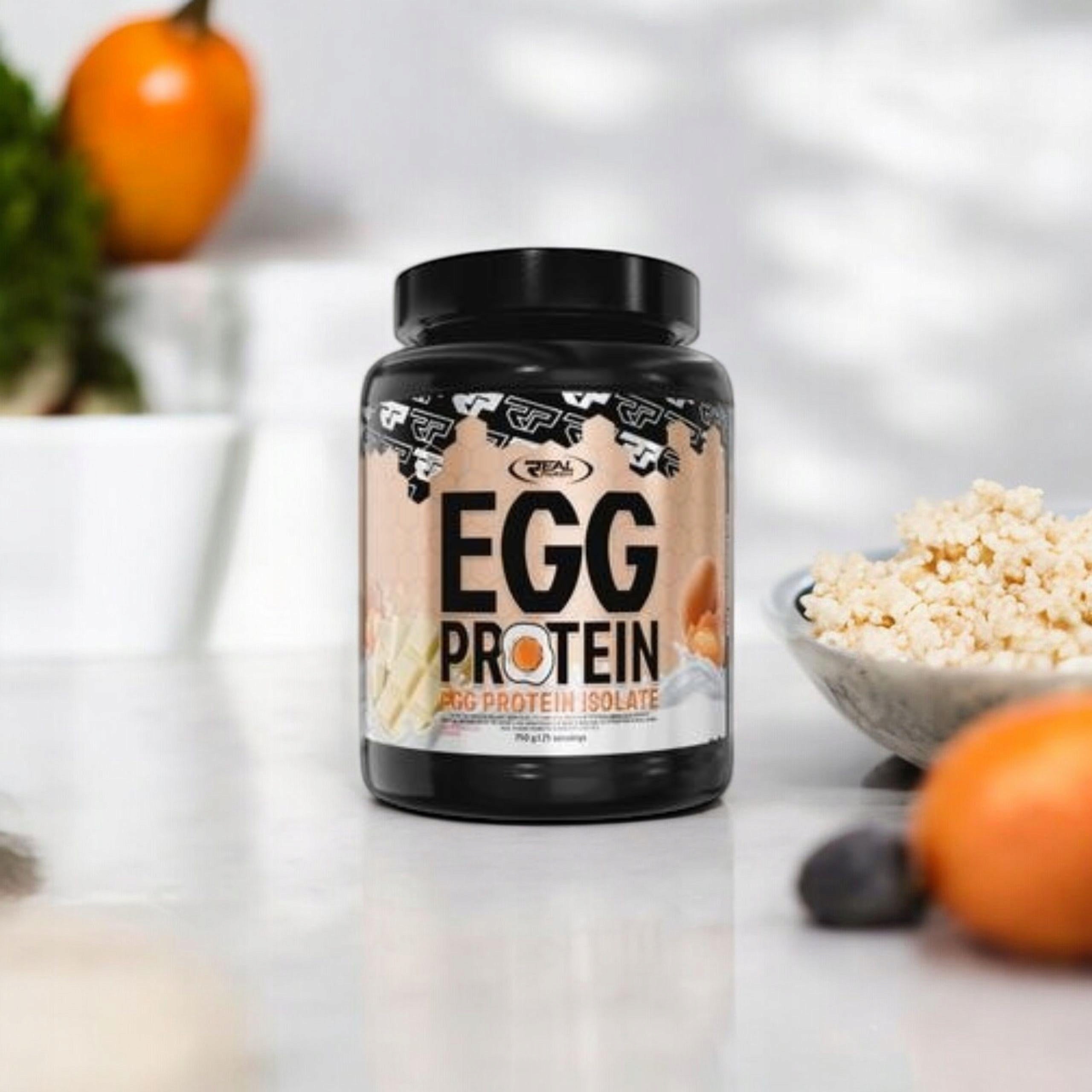 Egg Protein Isolate Egg Protein 750g Conditioner Mass Cookie REAL PHARM Packaging status original