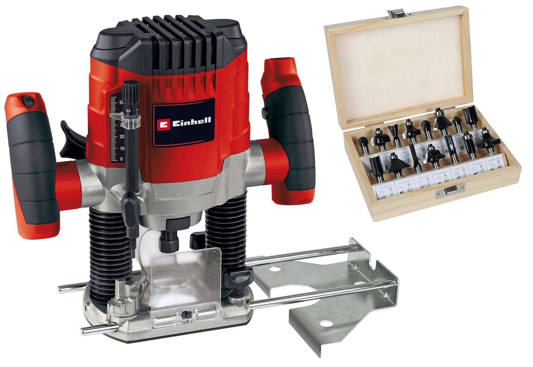 Einhell TC-RO 1155 vertical milling machine (1100 W, Ù 6