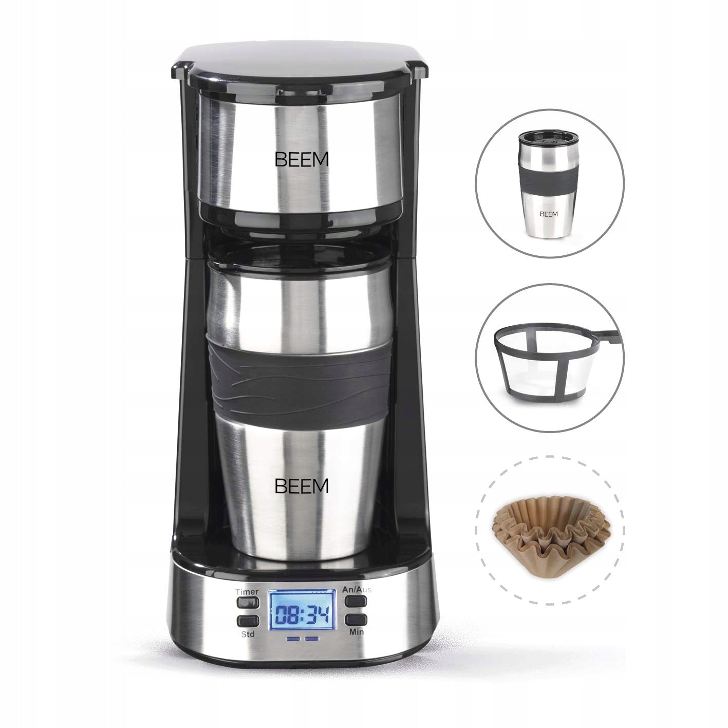 Ekspres przelewowy Beem THERMO GO 2 1510SR 0,4 l Manufacturer code 1510SR