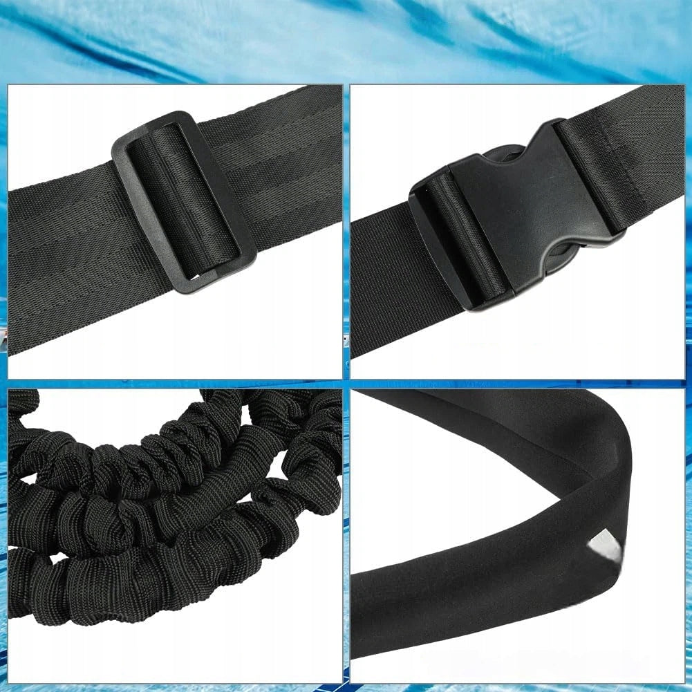 Elastic resistance belt for swimming in the pool harness made of soft foam SBR EAN (GTIN) 0734932766245