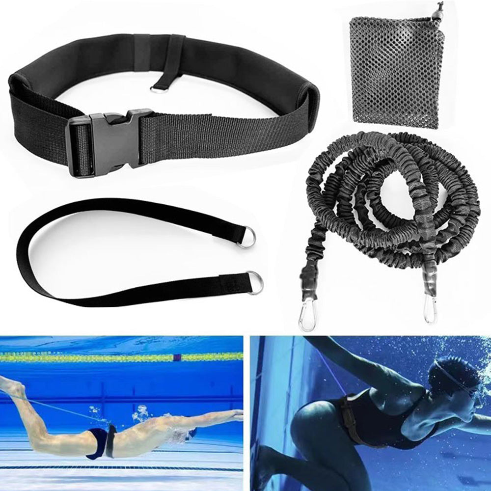 Elastic resistance belt for swimming in the pool harness made of soft foam SBR Kind buoyancy belt