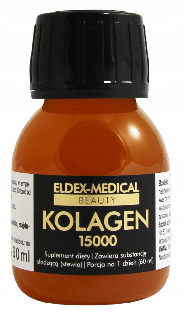 Eldex-Medical FISH COLLAGEN 15000 BIOACTIVE Shot HAILURONIC ACID Wit C Packaging status original