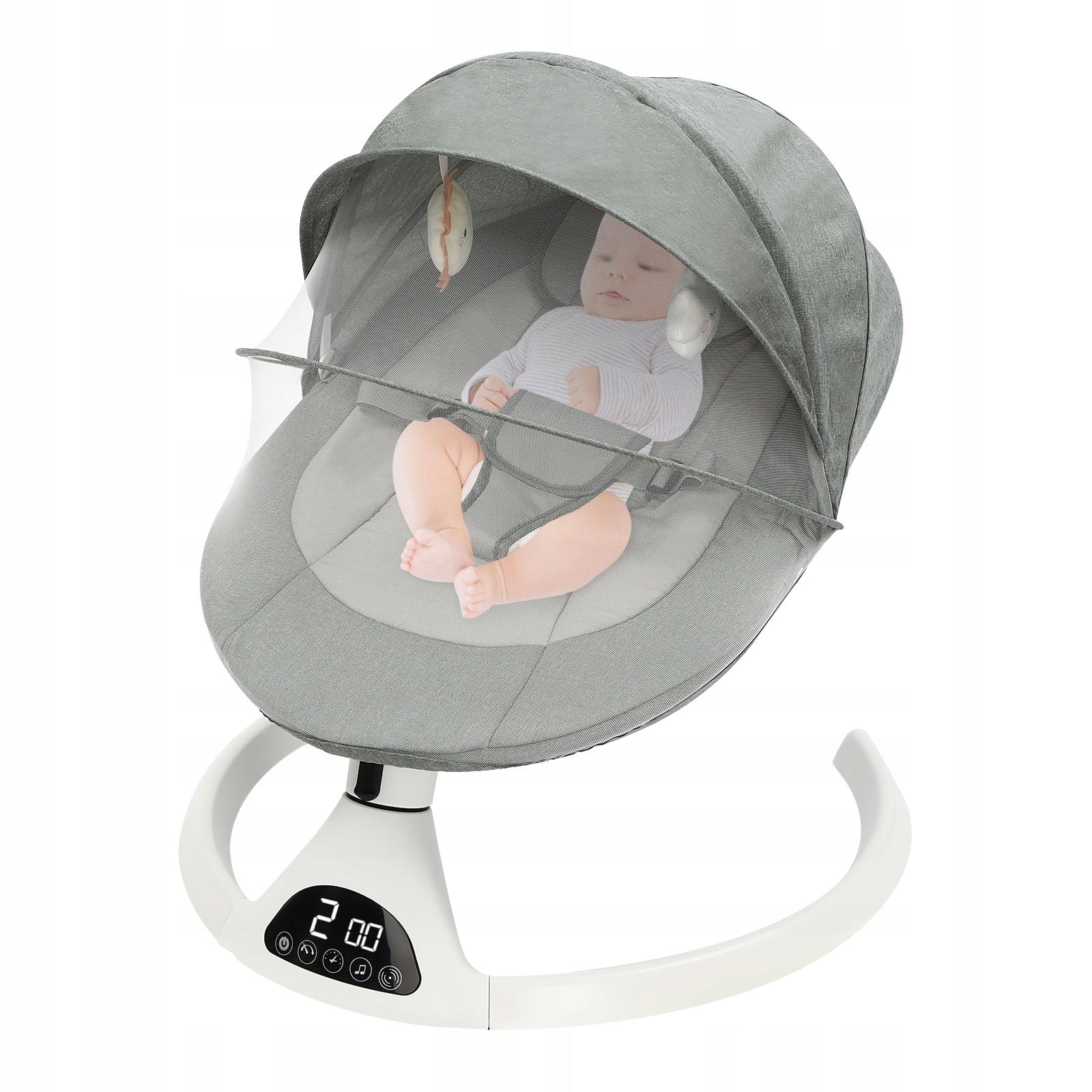 Electric Baby Rocker with Bluetooth Functionality,Remote control 0-12Months
