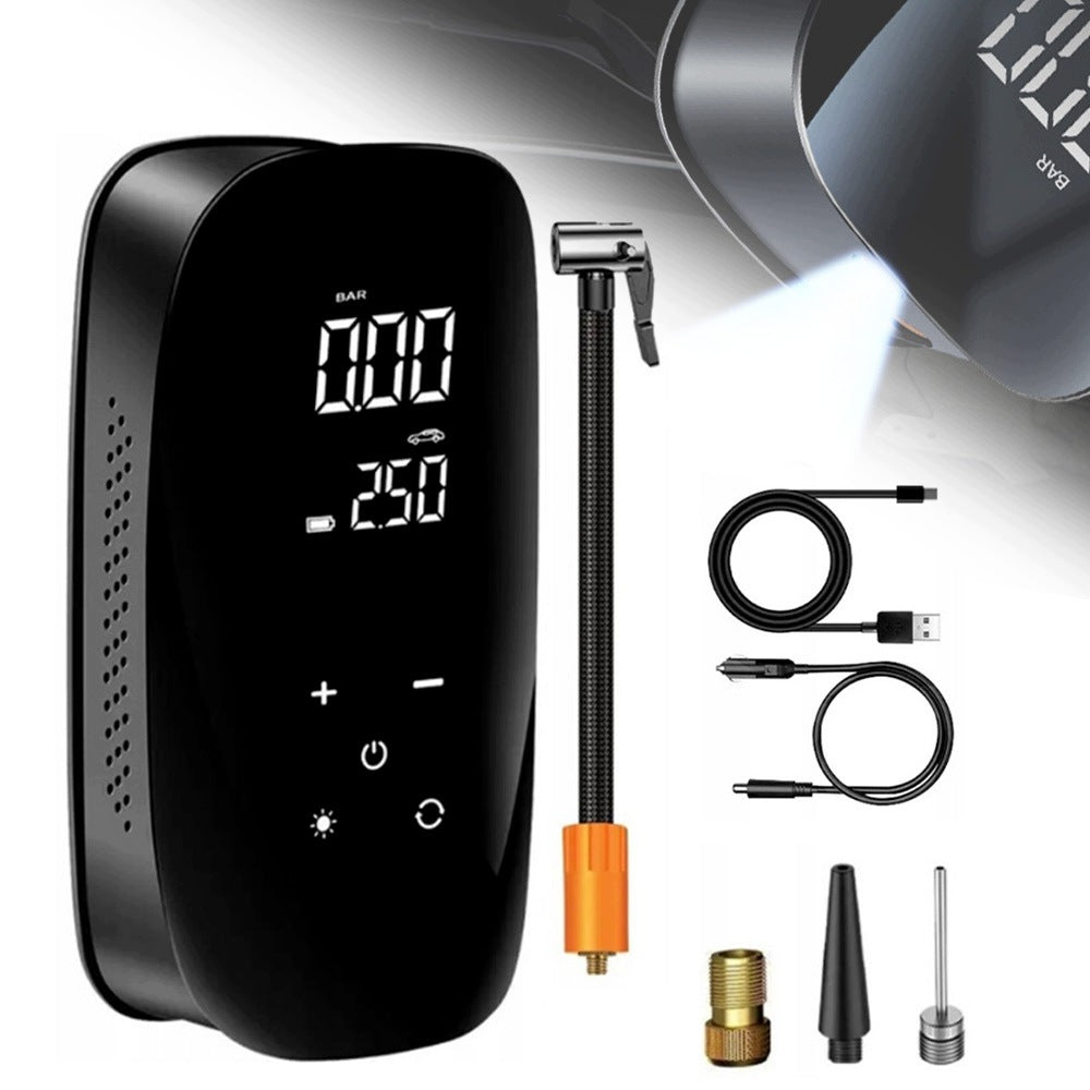 Electric Bicycle Pump Compressor + Powerbank 6000mAh