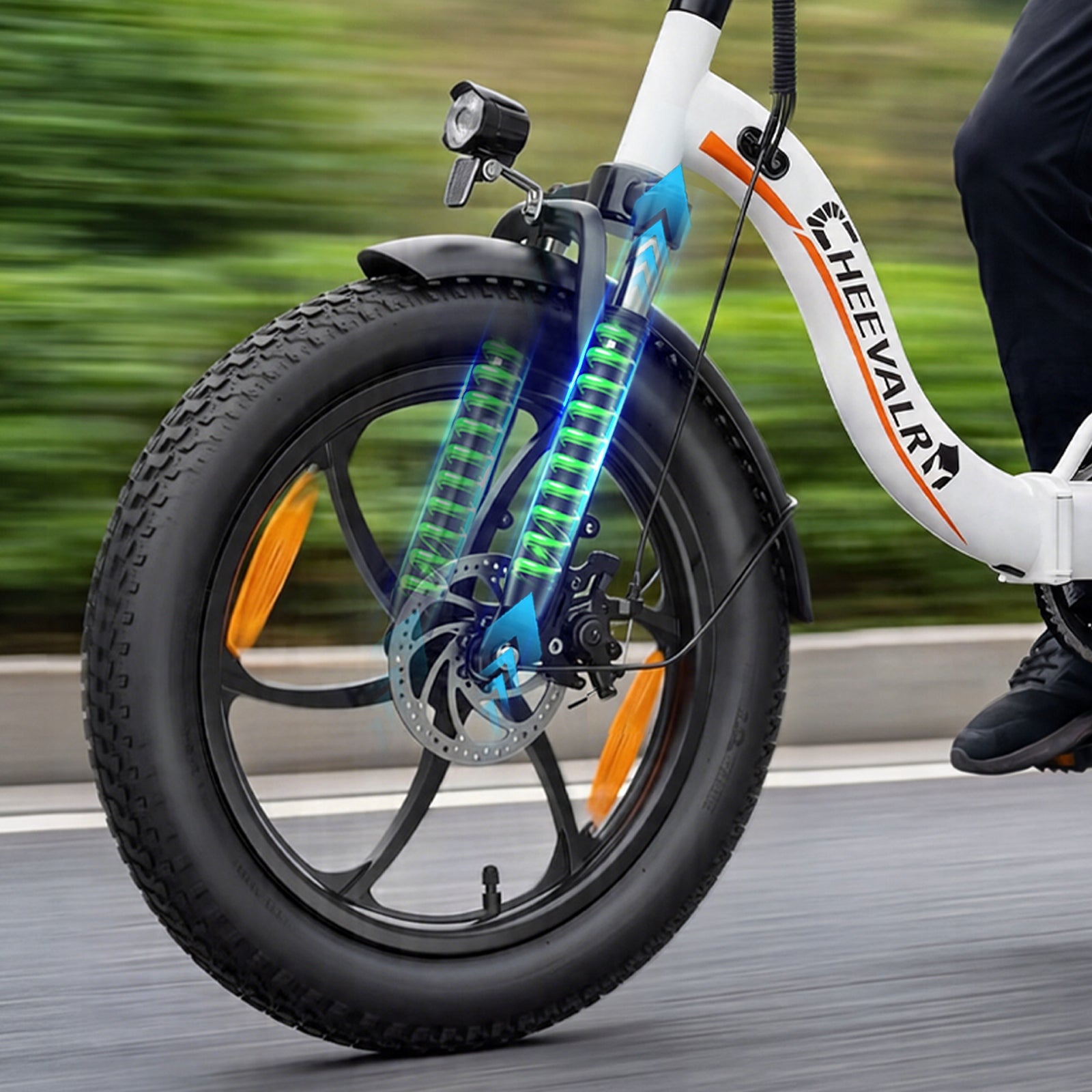 Electric Bike Cheevalry 250W 100HP 48V 16Ah 20" Shimano Men's/Women's Brand Cheevalry