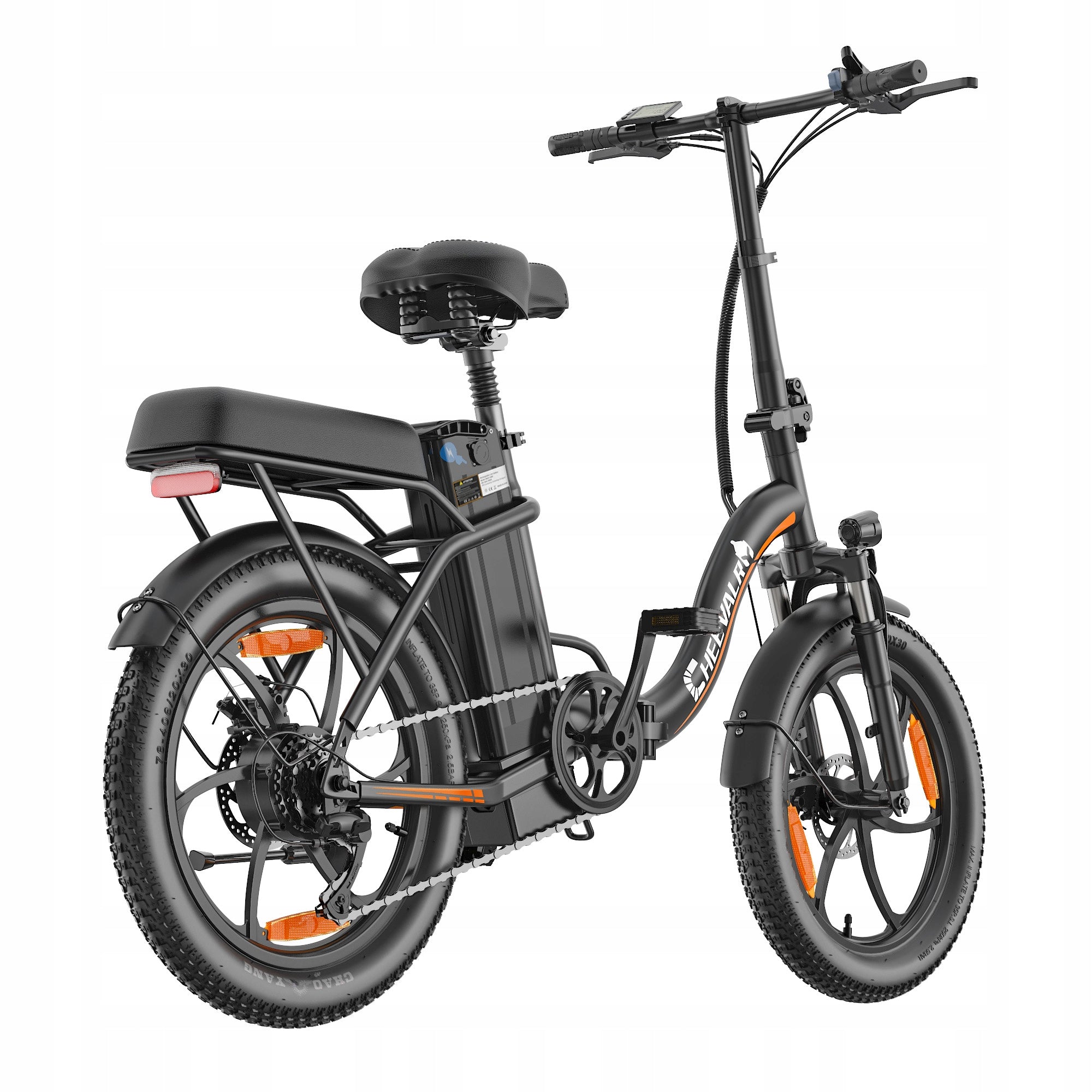 Electric Bike Cheevalry 250W 100HP 48V 16Ah 20" Shimano Men's/Women's Foldability partially assembled, calibrated