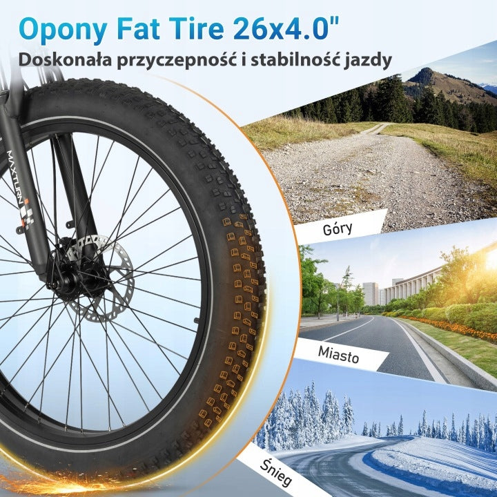 Electric Bike E-BIKE MAXTRON MX1 Male/Women 48V 25km/h 13Ah Wheels Wheel size (") 26