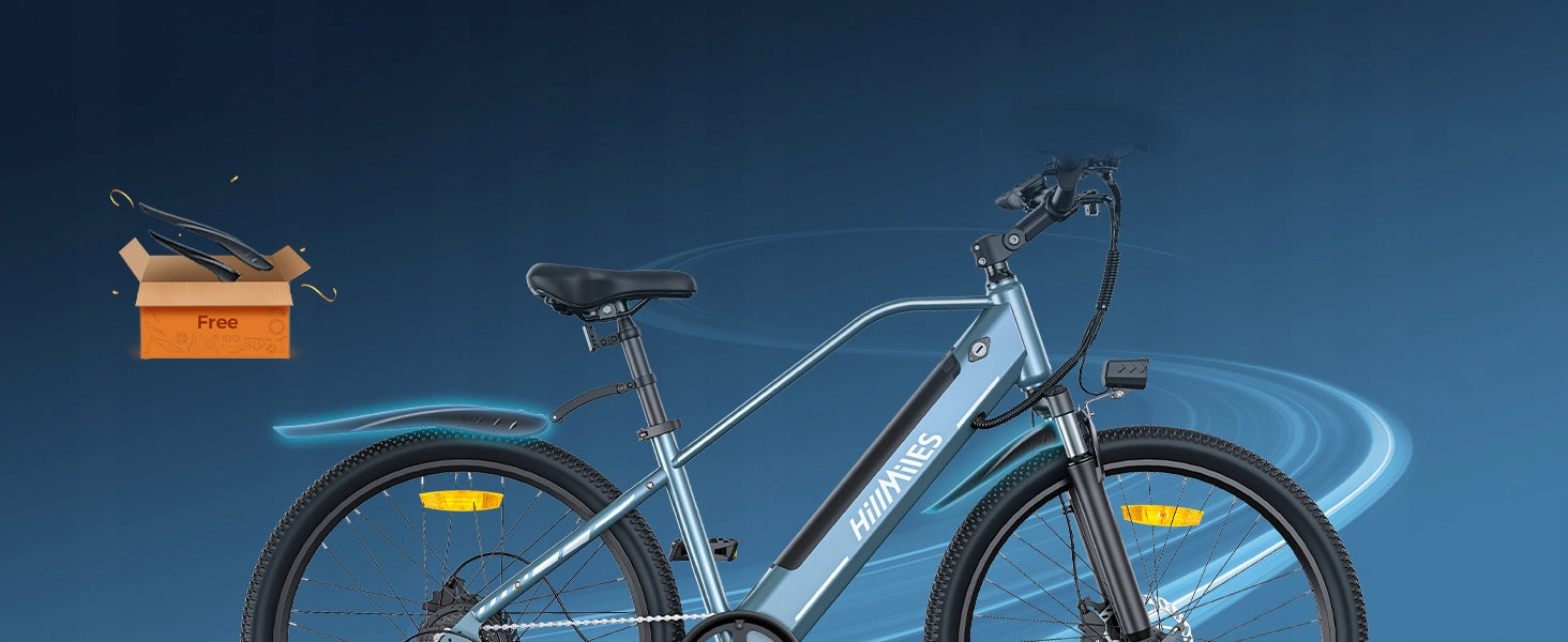 Electric Bike HillMiles MileTrail-1 250W 13AH 25km/h 100KM 26" Hydraulic PL Maximum rated power electric bike (under 250W)