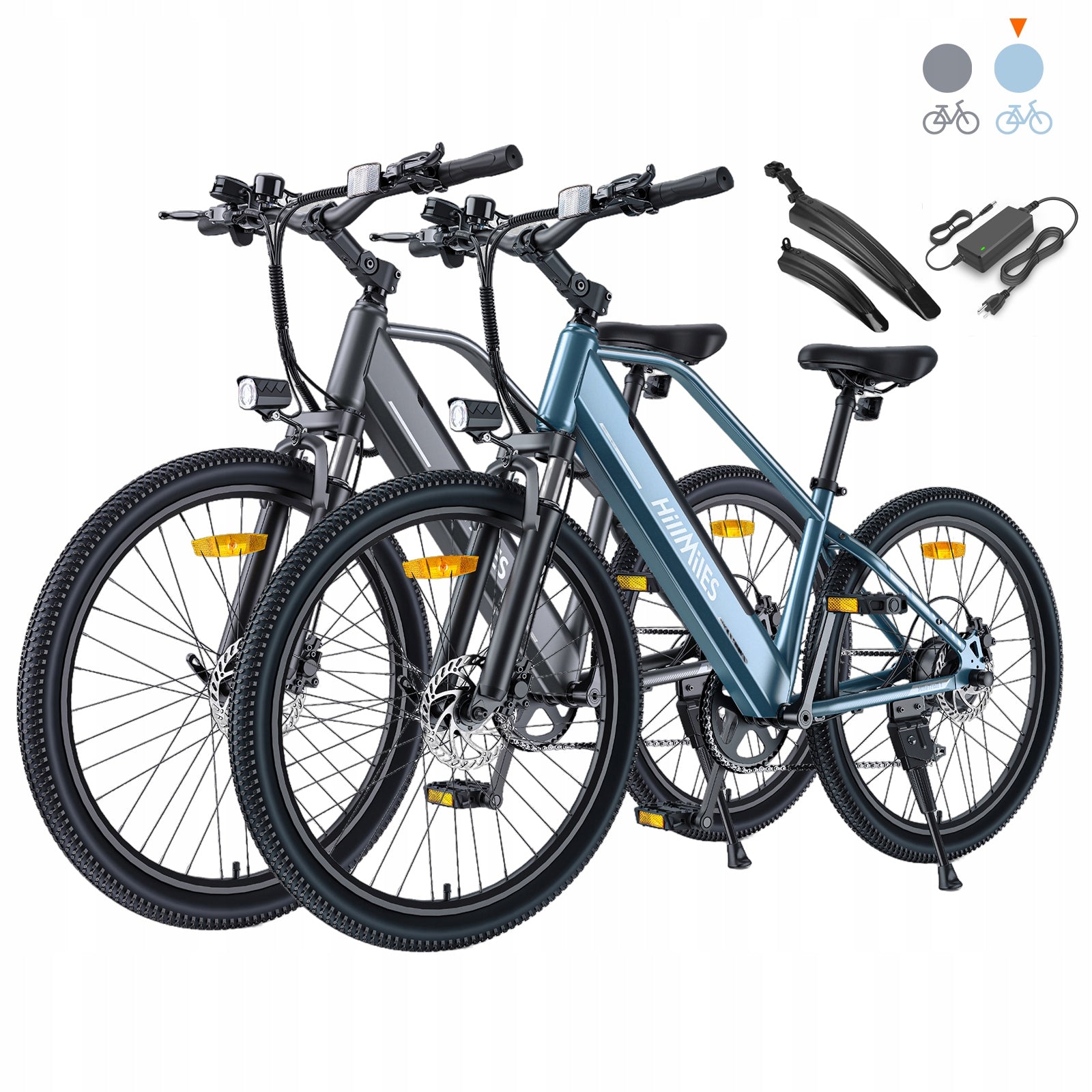 Electric Bike HillMiles MileTrail-1 250W 13AH 25km/h 100KM 26" Hydraulic PL