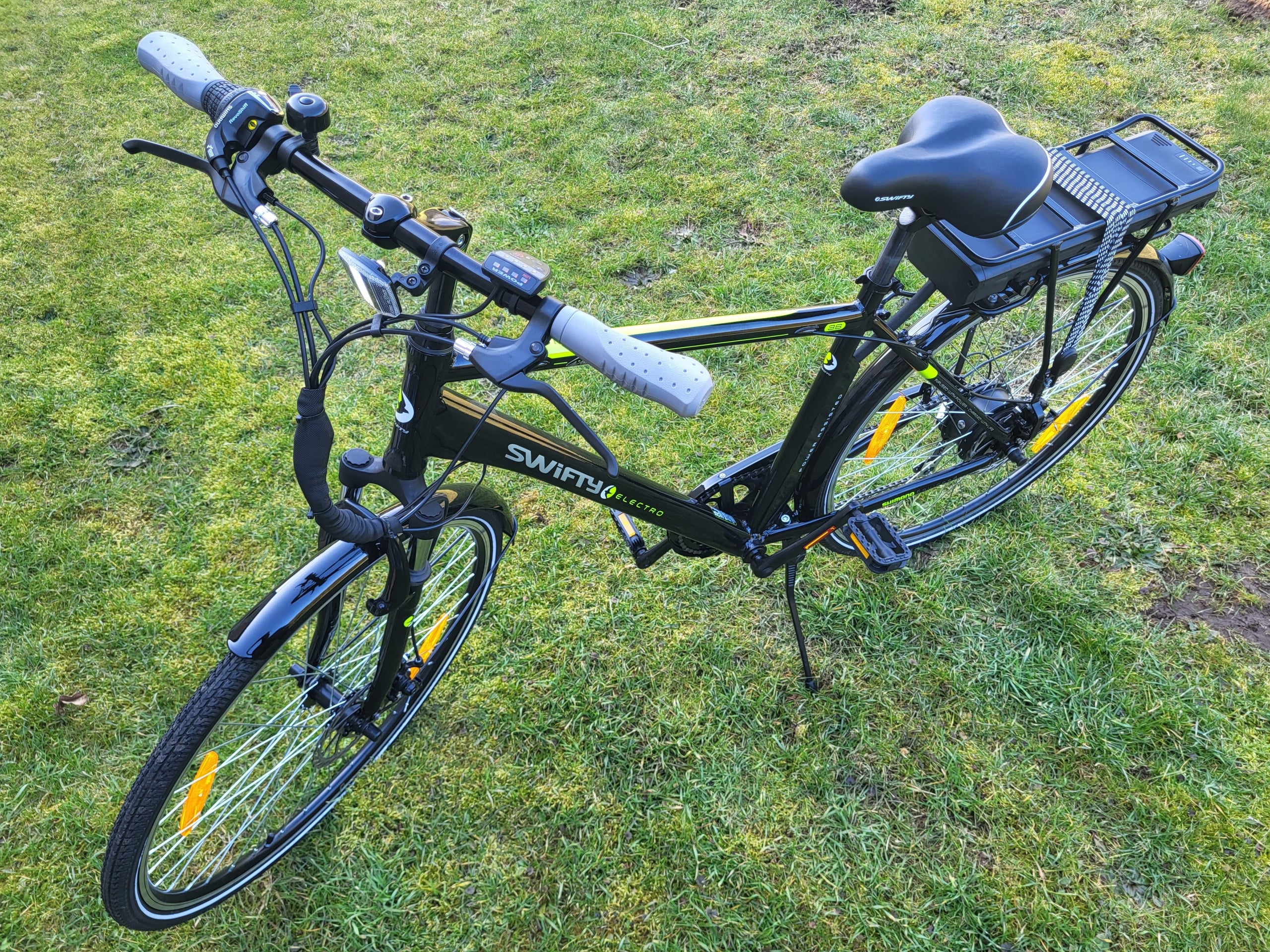 Electric Bike Men's Urban Trekking 28 Cali 250W SWIFTY New e Bike Packaging status original