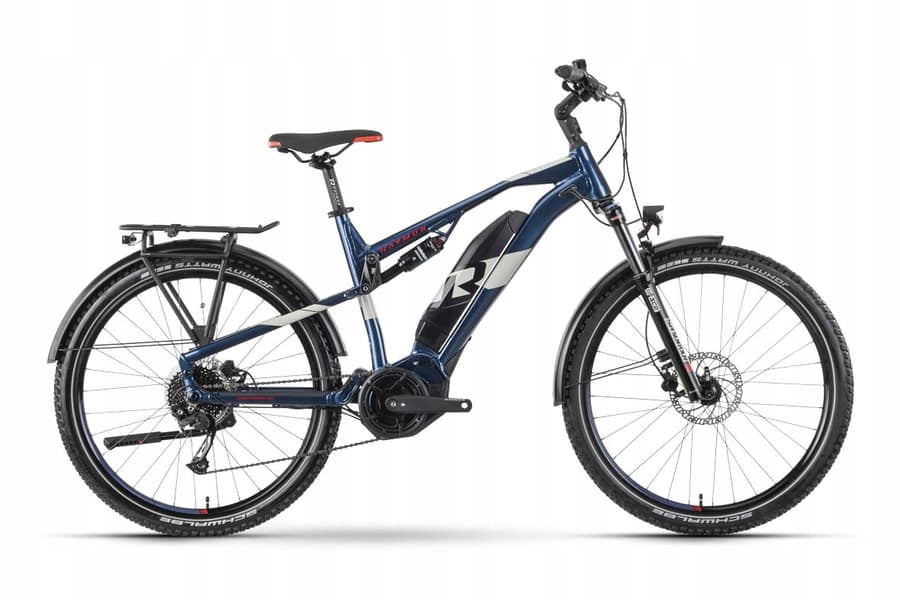 Electric Bike Raymon Crossray FS E 4.0 M 500Wh Yamaha Foldability partially assembled, calibrated