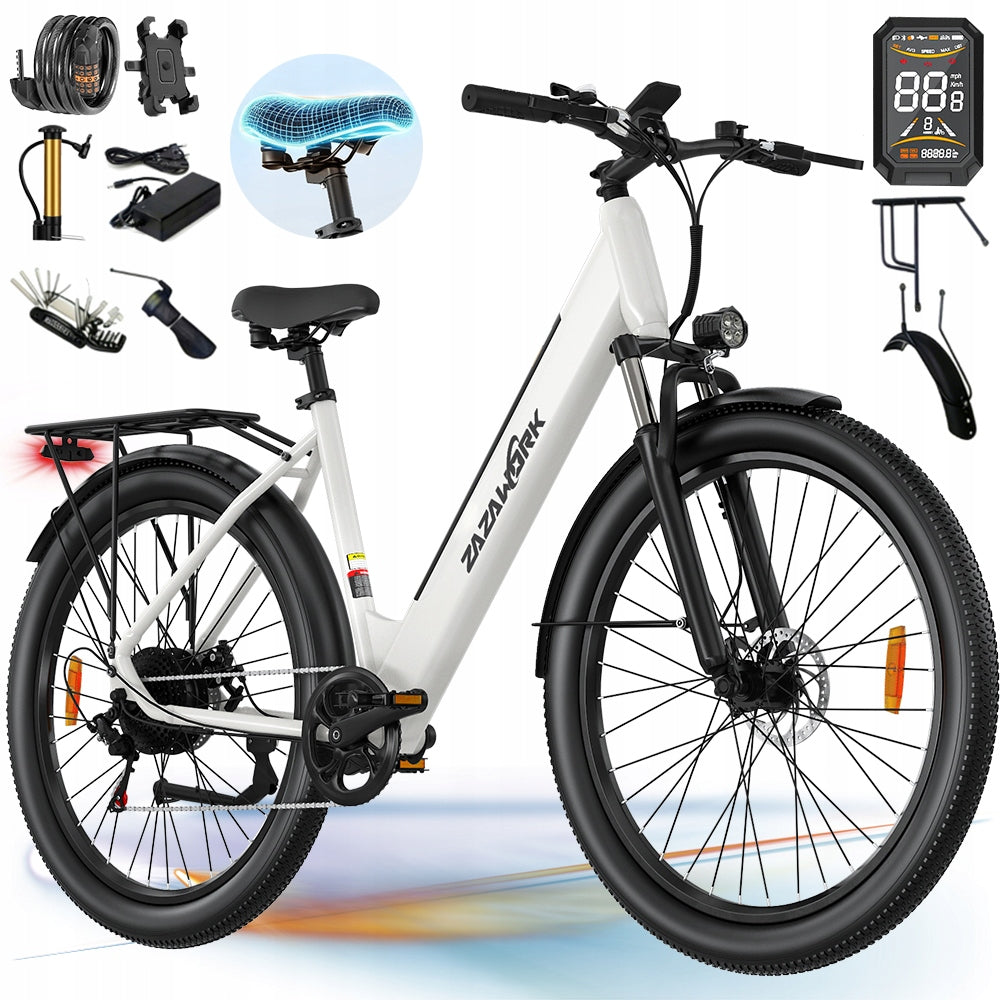 Electric Bikes 250W 36V 20AH 120HP 29" E-Bike Male/Women SHIMANO PL