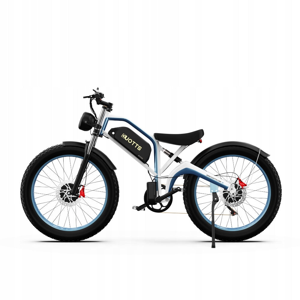 Electric Bikes DUOTTS N26 1500W 20Ah SAMSUNG Battery 26" 45km/h 120KM Range Foldability partially assembled, calibrated