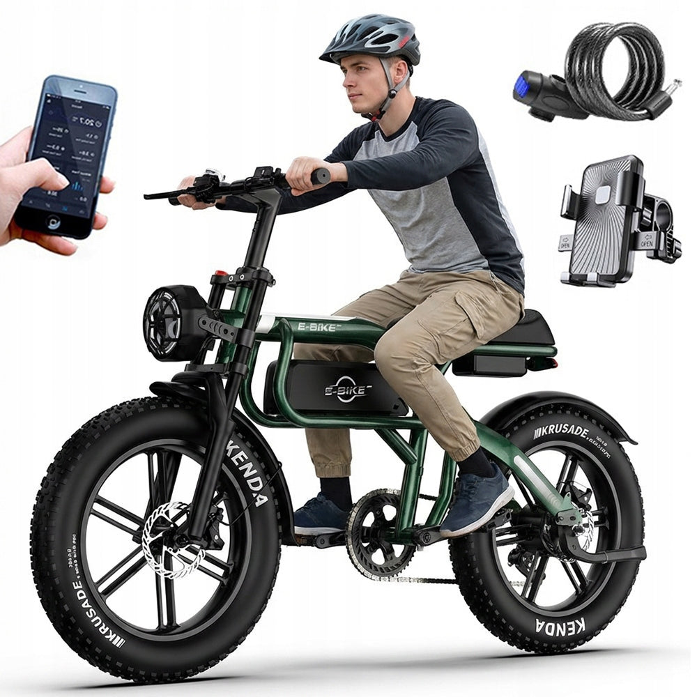 Electric Bikes Men/Women C8 PRO 250W 48V 20AH 100HP with APP 20“