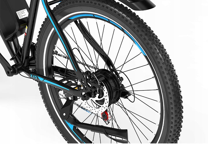 Electric Bikes Men/Women KOOLUX X15 250W 48V 15.6Ah 100HP 26“ Maximum rated power electric bike (under 250W)
