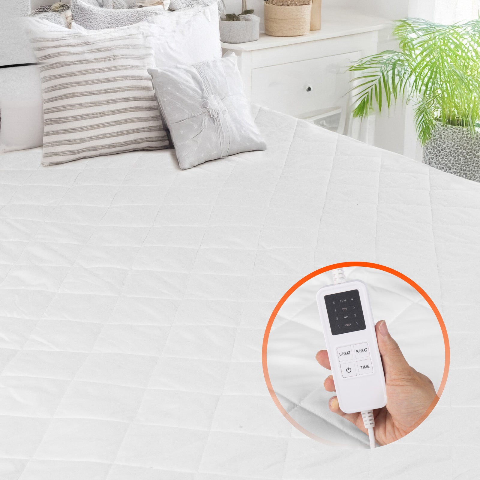 Electric Blanket 195x165CM 2x60W With Timer And Automatic Shutdown Manufacturer code DRTDT195165C