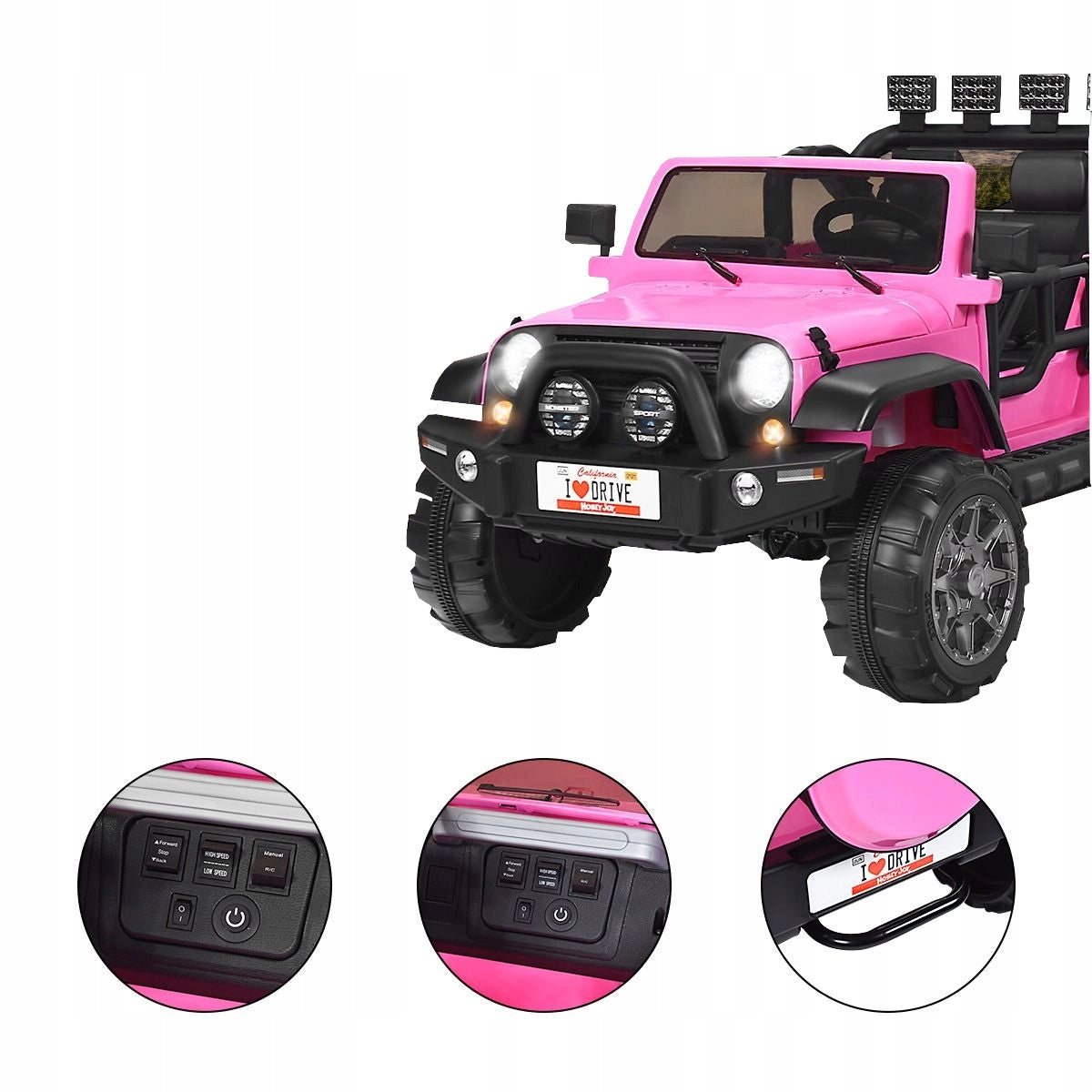 Electric Car SUV for Kids Battery Operated Car Information regarding product safety and compliance For use under direct adult supervision The need to use protective measures. Do not use in traffic Not suitable for children under a certain age. For use under adult supervision