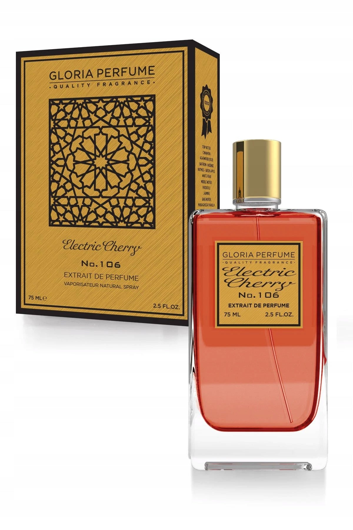 Electric Cherry 106 Gloria 75ml UNISEX EAU DE PARFUM
