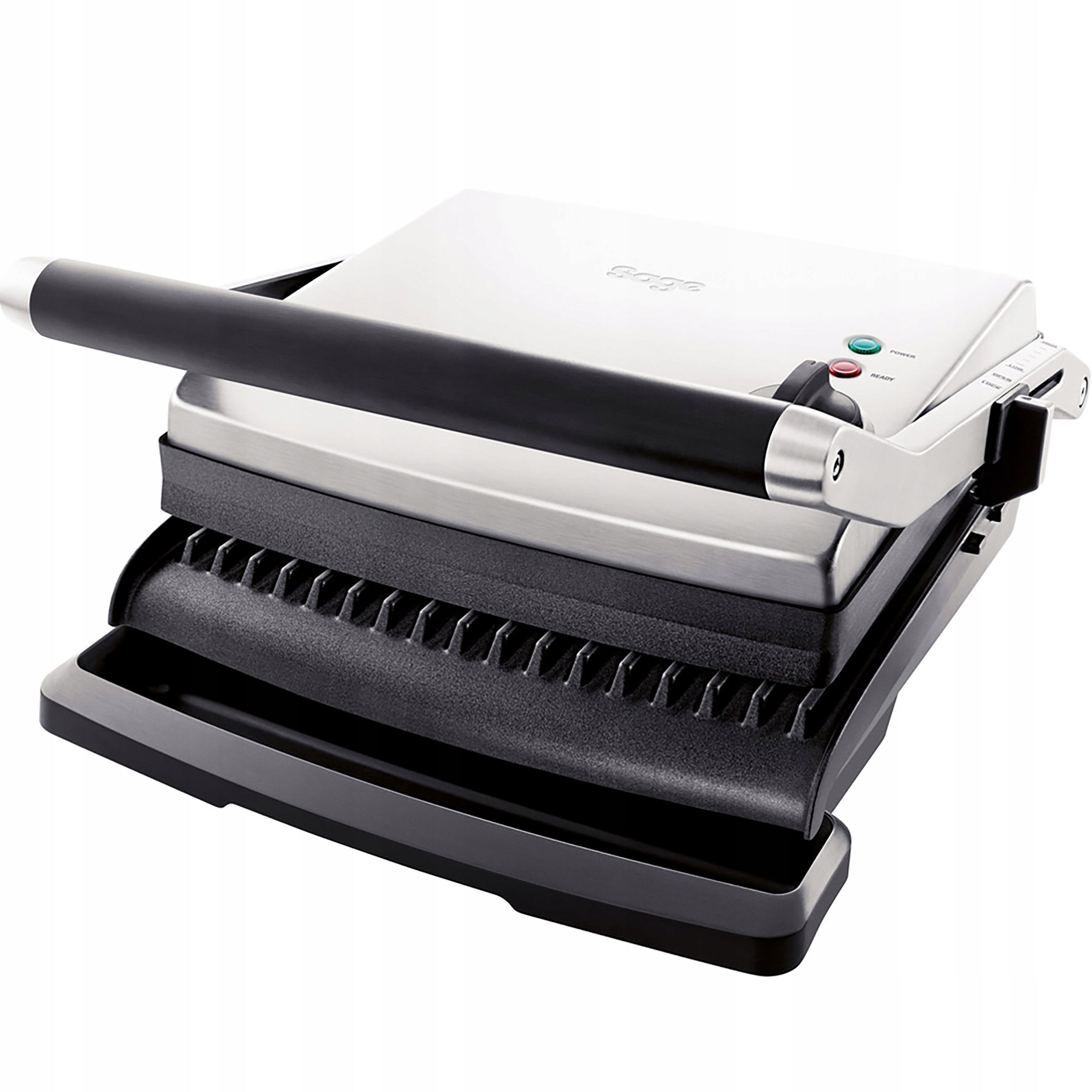Electric Contact Grill Sage SGR200 2200W Safety heat-resistant handles anti-slip feet