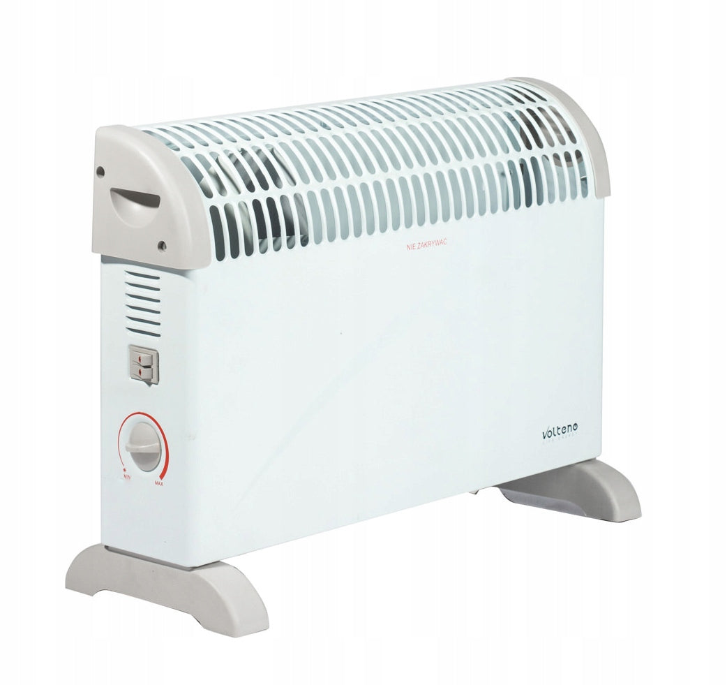 Electric Convector Heater 1500W Volteno VO0266 Thermostat White