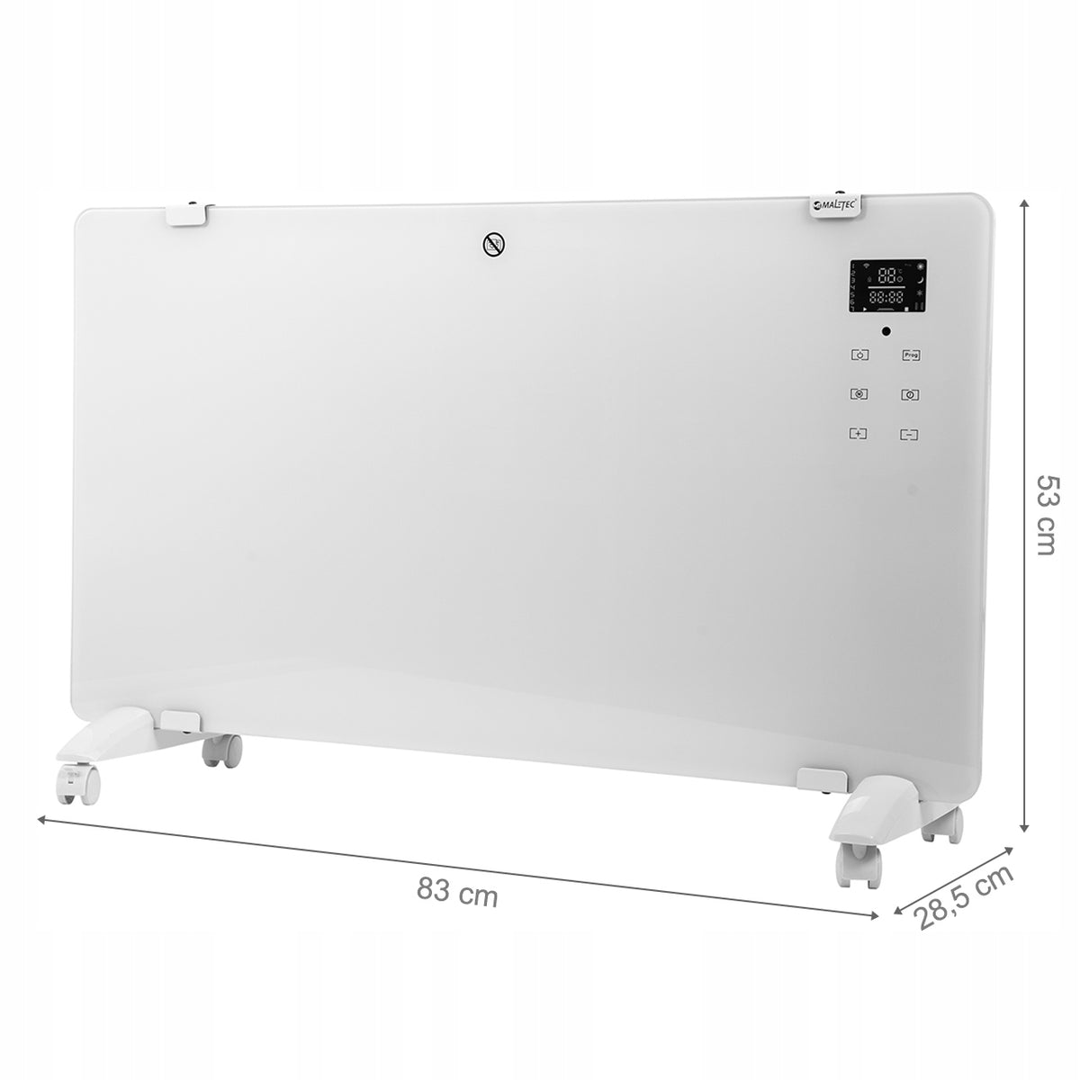 Electric Convector Heater 2000W LED WHITE WIFI GLASS Manufacturer code CH5000DWW