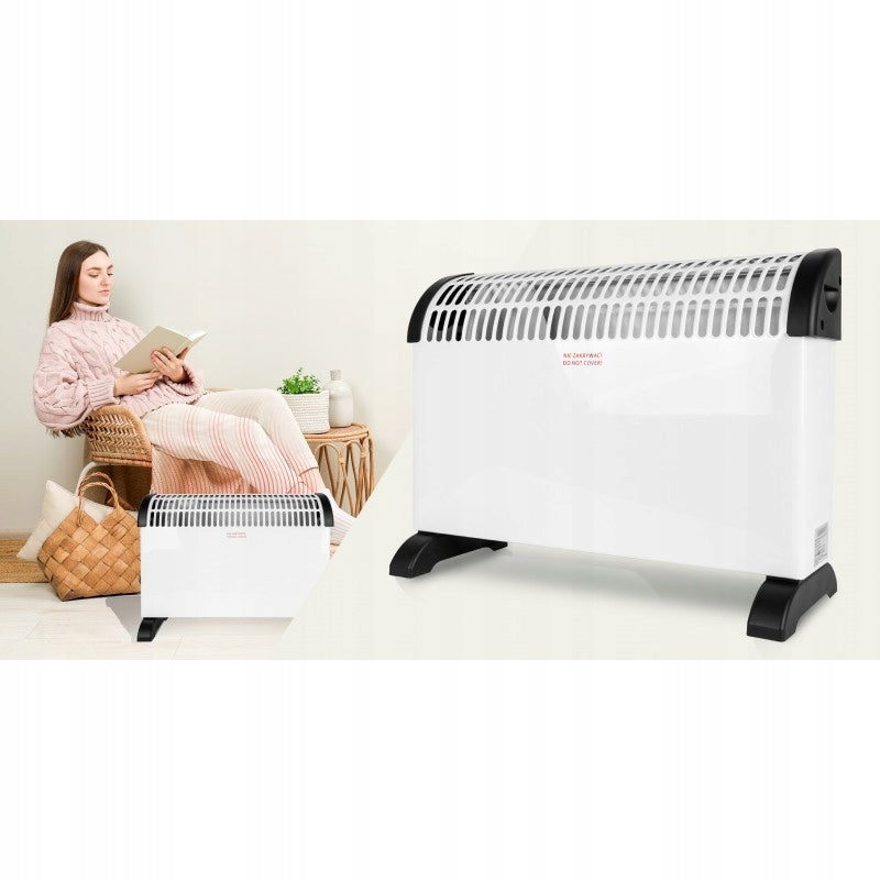 Electric Convector Heater 850W 1350W 2200W Thermostat Manufacturer code BOXER-BX3207