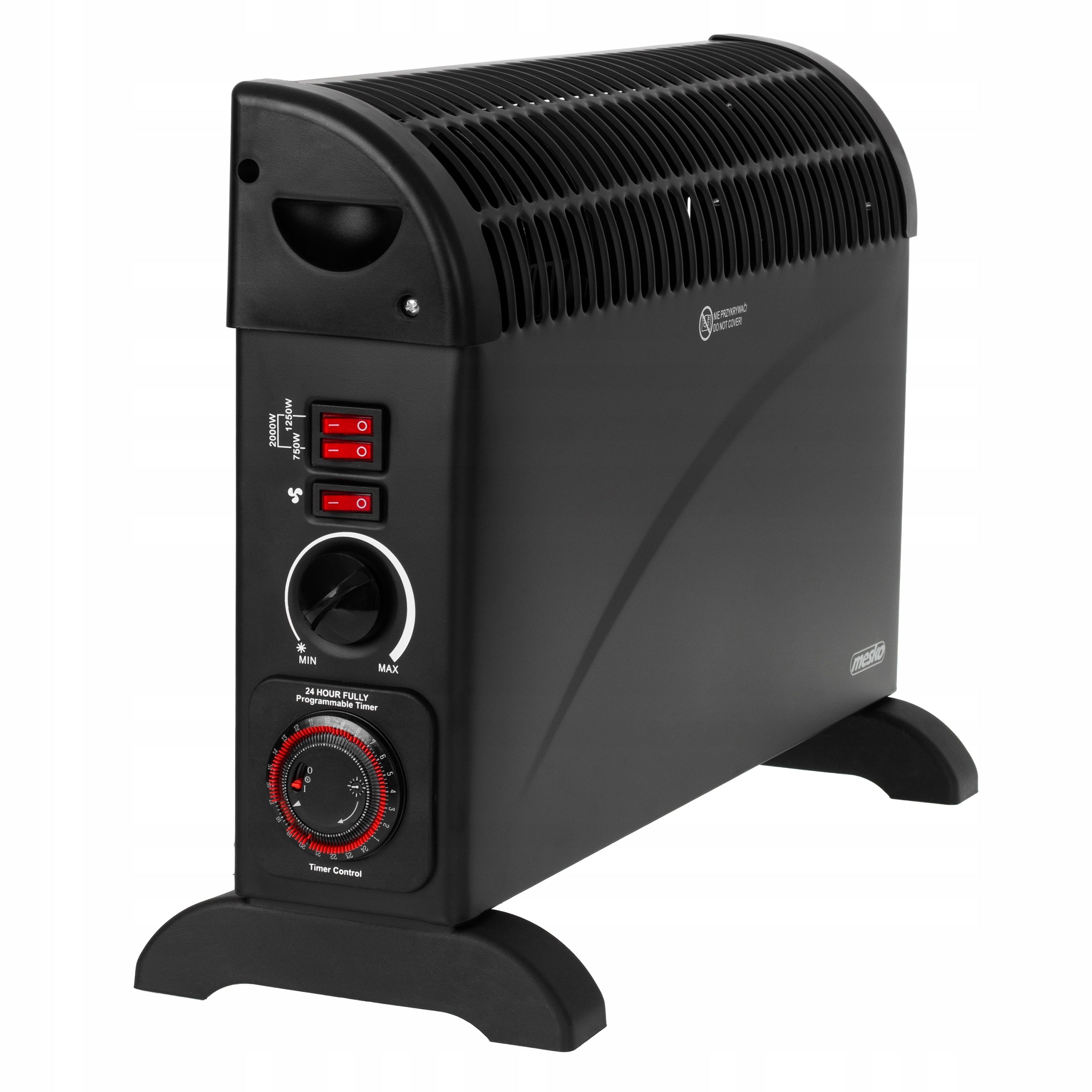Electric Convector Heater Farelka TIMER Turbo Vent TIMER 2000W Manufacturer code termostat kaloryfer ścienny regulacja