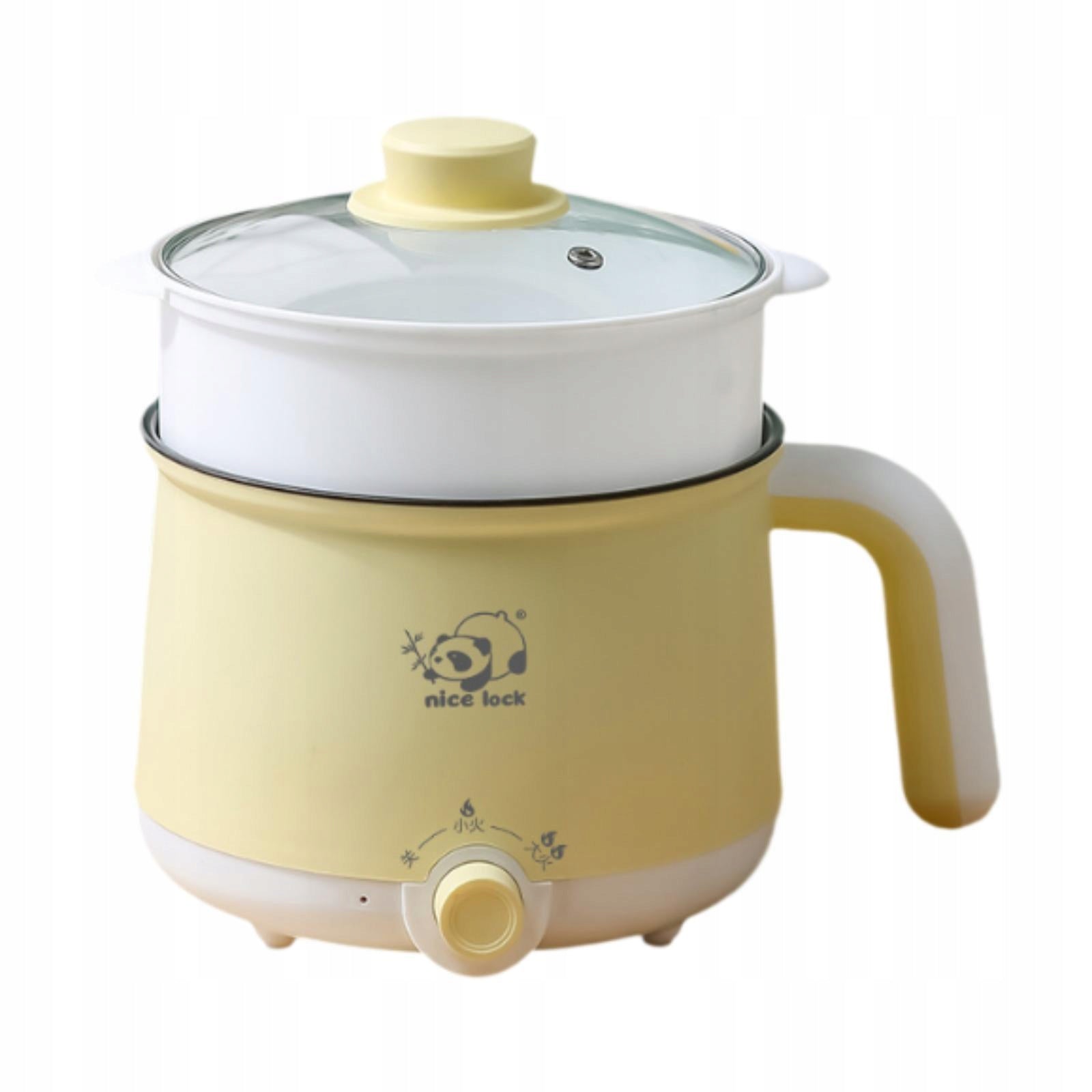 Electric Cooking Pot Raman Cooker Nonstick Multifunctional pp steamer