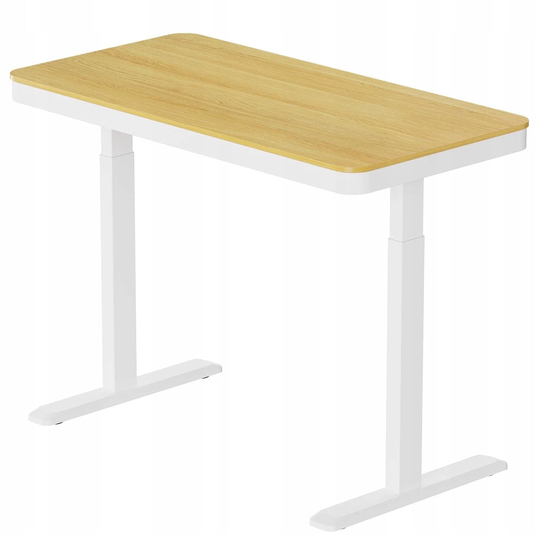 Electric DESK white 120x60 ADJUSTABLE HEIGHT large drawer Astrid Brand Spacetronik
