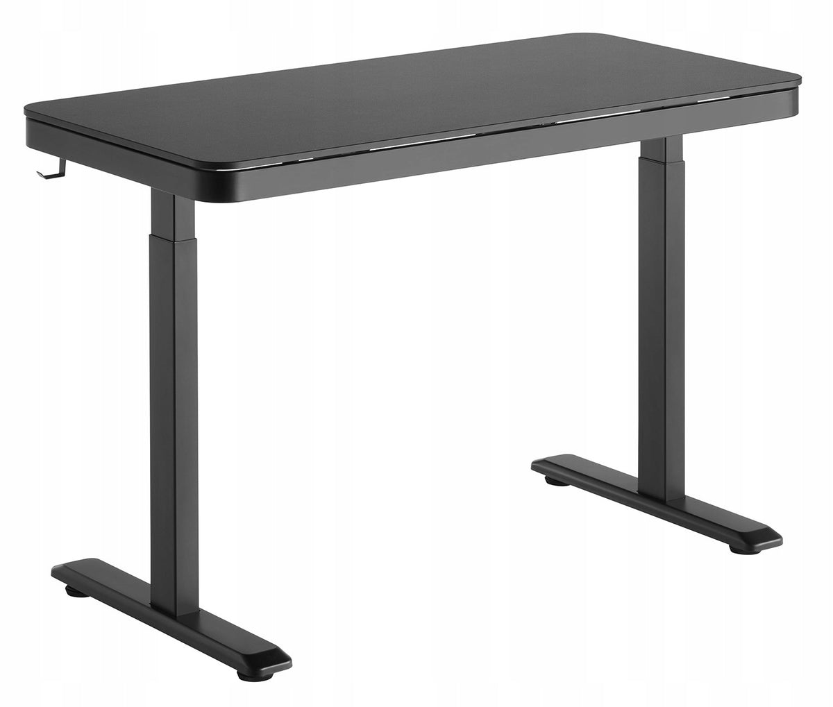 Electric Desk Adjustable 120x60 USB 60 kg 2 SEGMENTS +Drawer Hook Brand Spacetronik