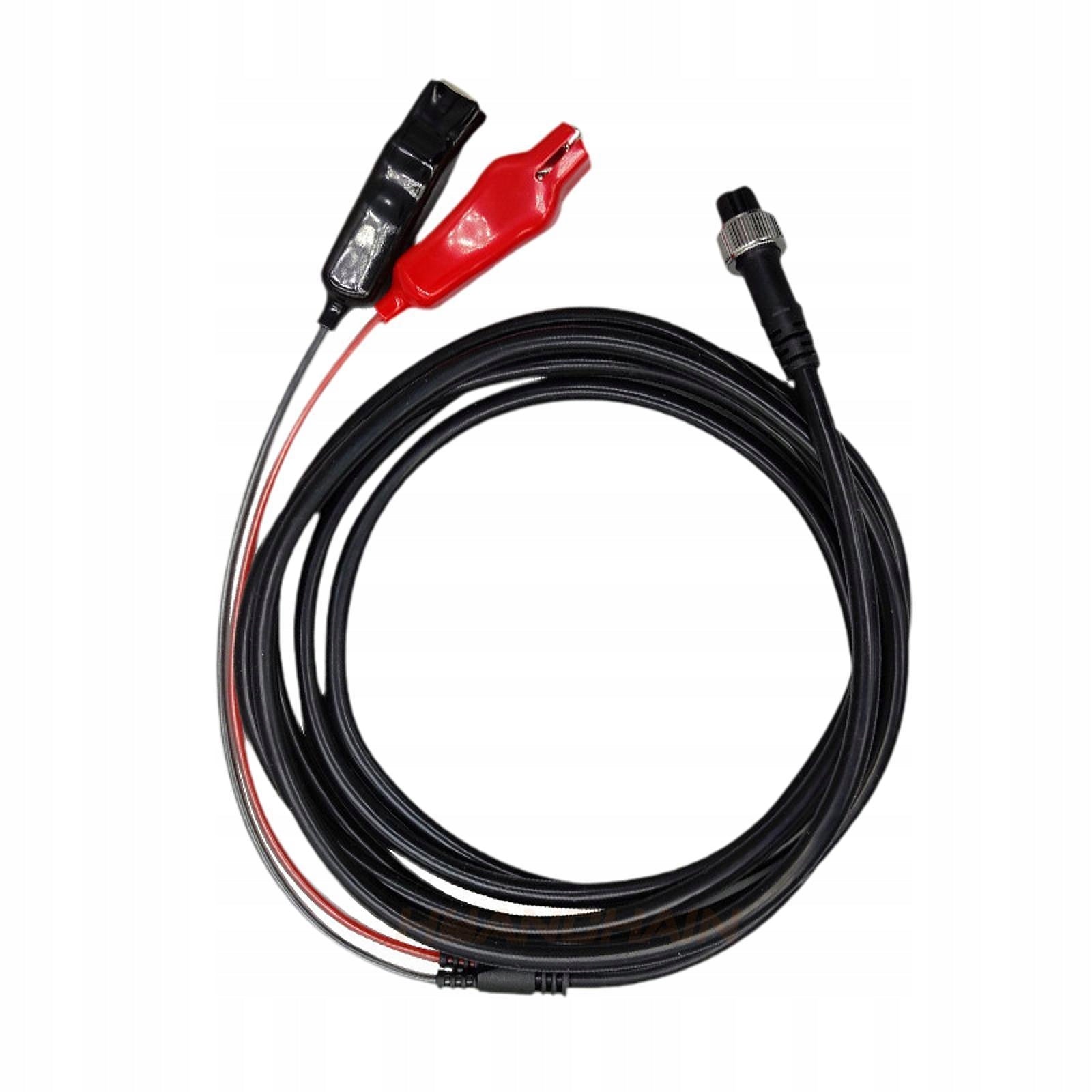 Electric Fishing Reel Power Cable Portable 300cm Connecting Battery to