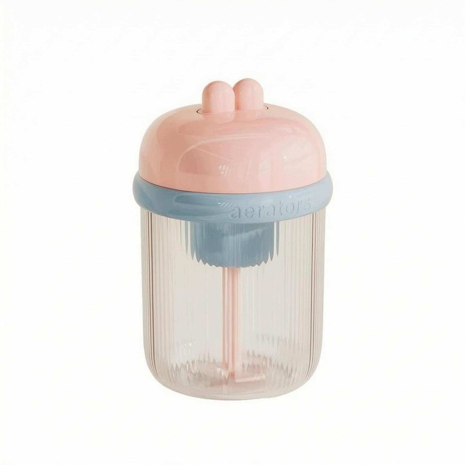 Electric Foaming Container Space Saving Electric Foam Generator Easy Pink
