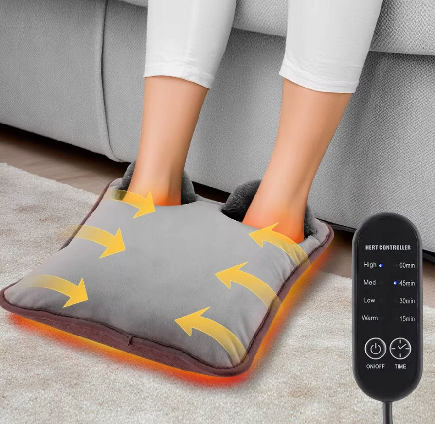 Electric Foot Heating Mat LEGS 4 LEVELS HEATING GIFT COLD Packaging status original