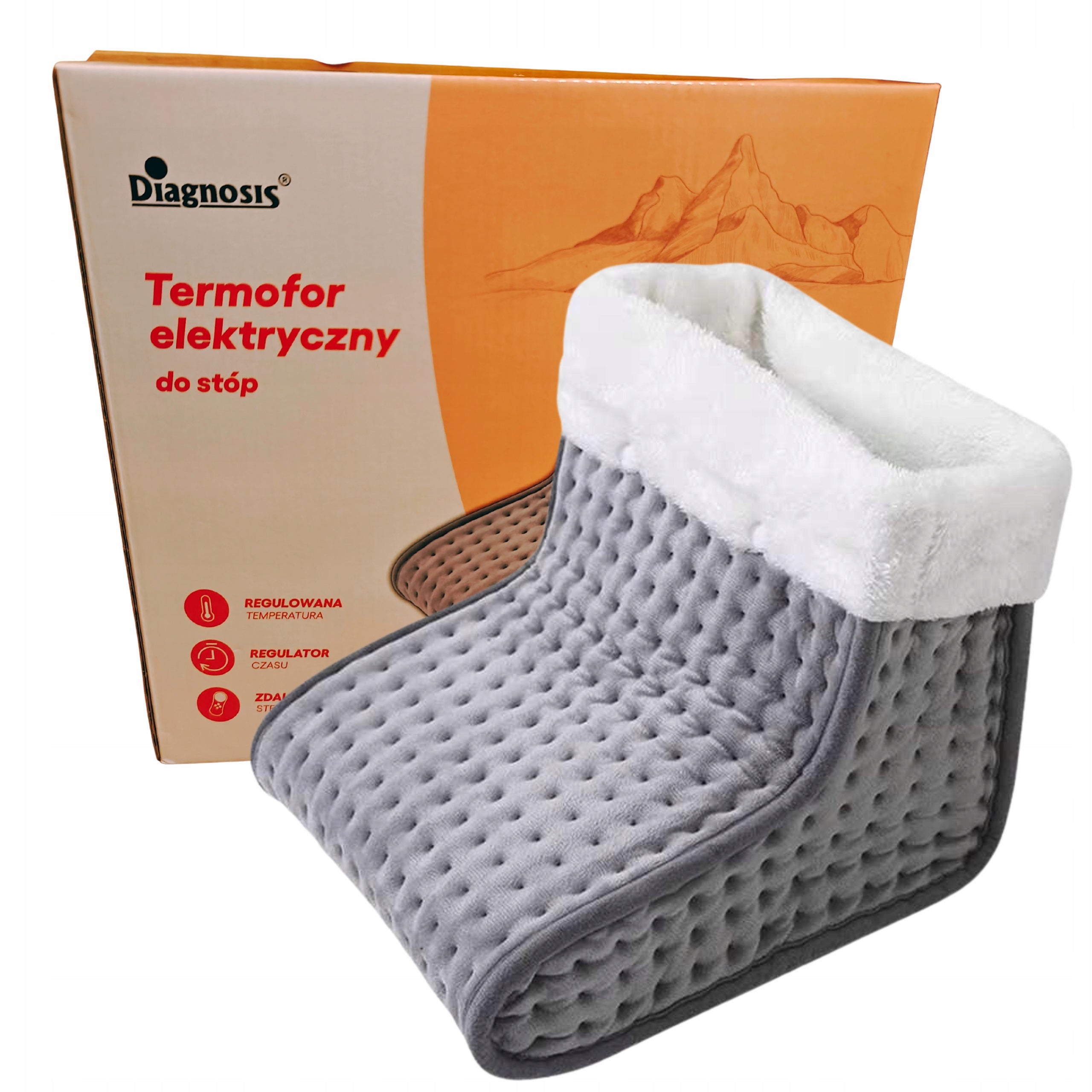 Electric Foot Hot Water Bottle Heating Shoe Foot Heater for Remote Control Medical device no