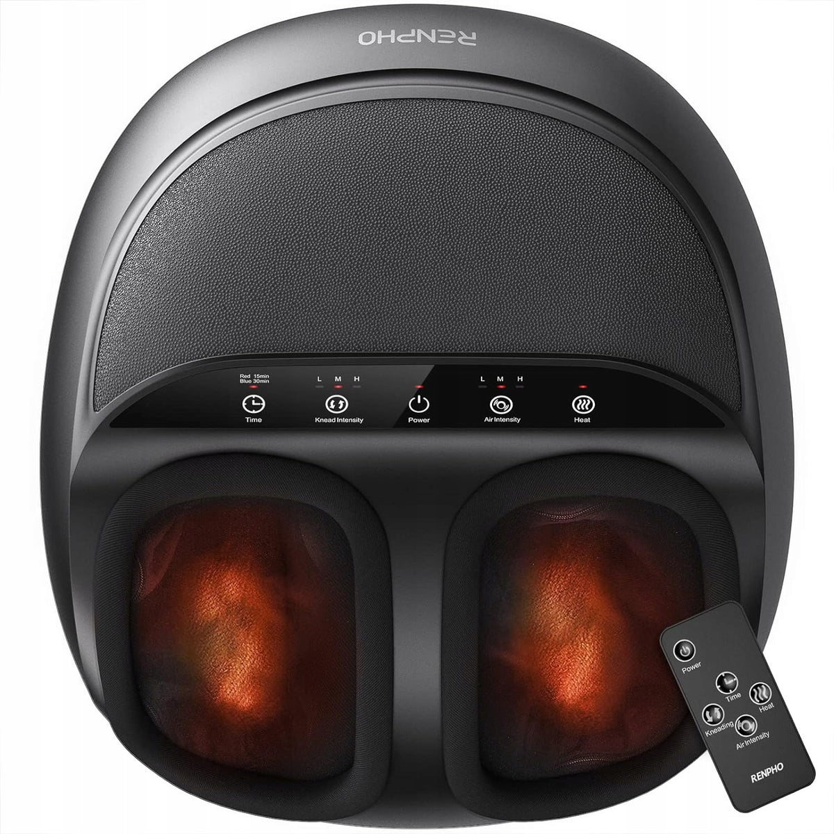 Electric Foot Massager, Infrared Heating, Air Compression