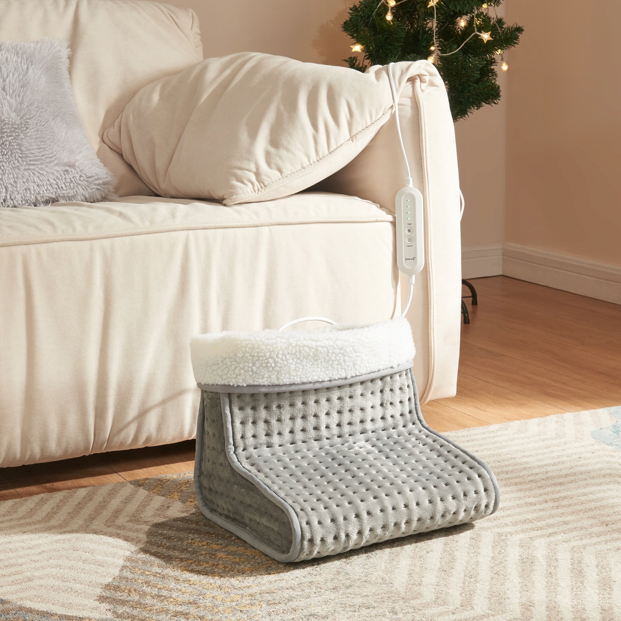 Electric Foot Warmer Bari 100W grey Color gray