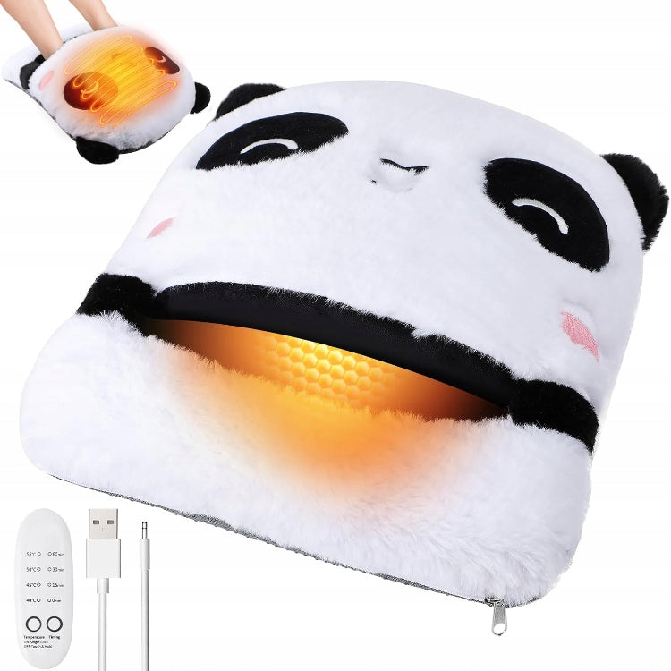 Electric Foot and Hand Warmer Panda USB 4 Levels Heating