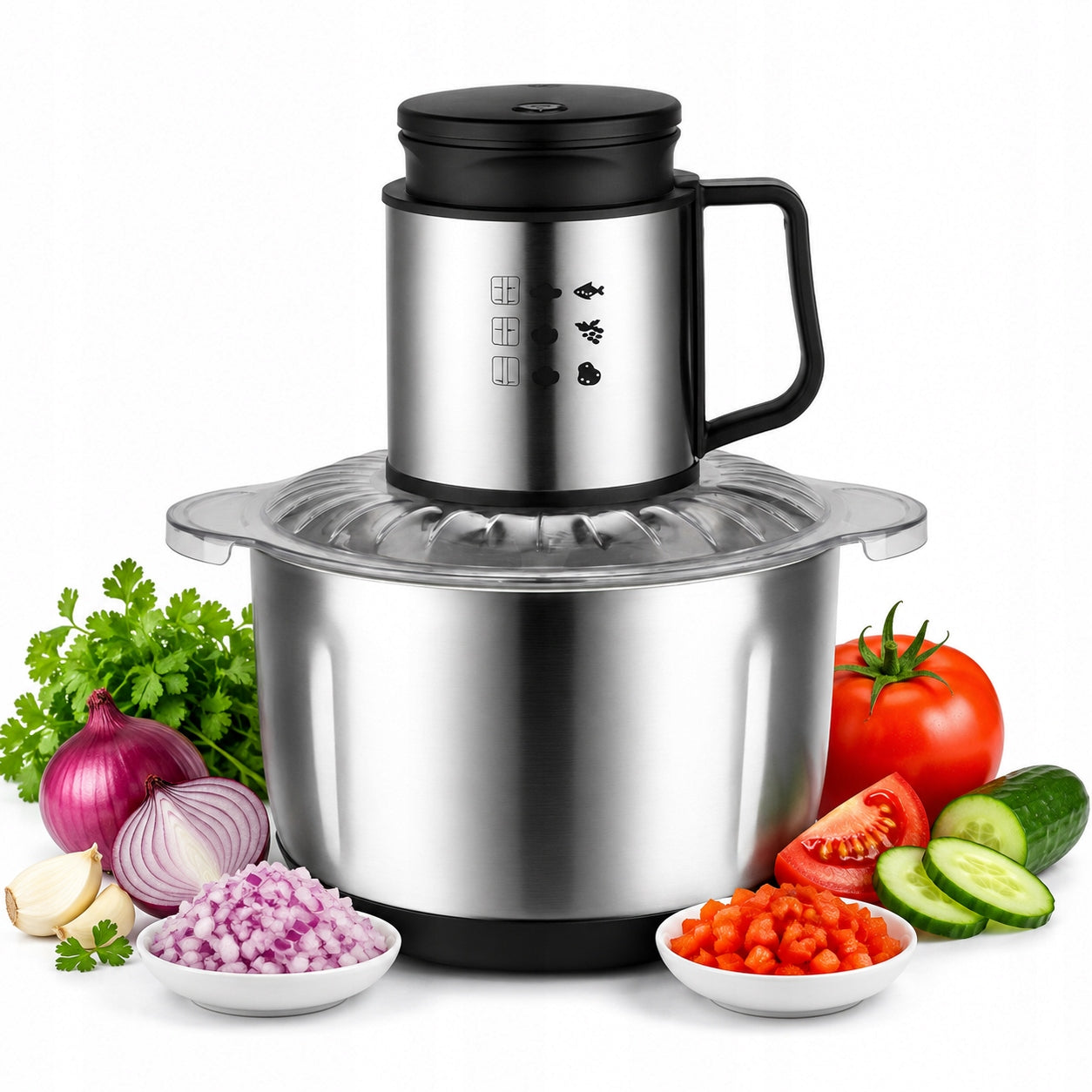 Electric Fruit Shredder Vegetable Meat1000W Strong 5l