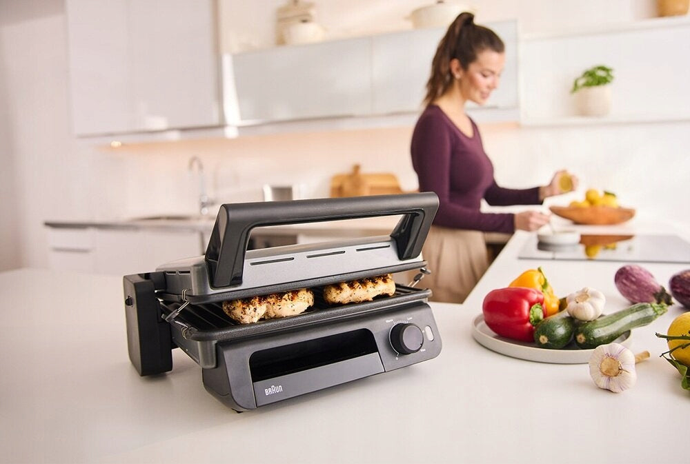 Electric Grill BRAUN MultiGrill 5 CG5010IGY Black Dominant color black