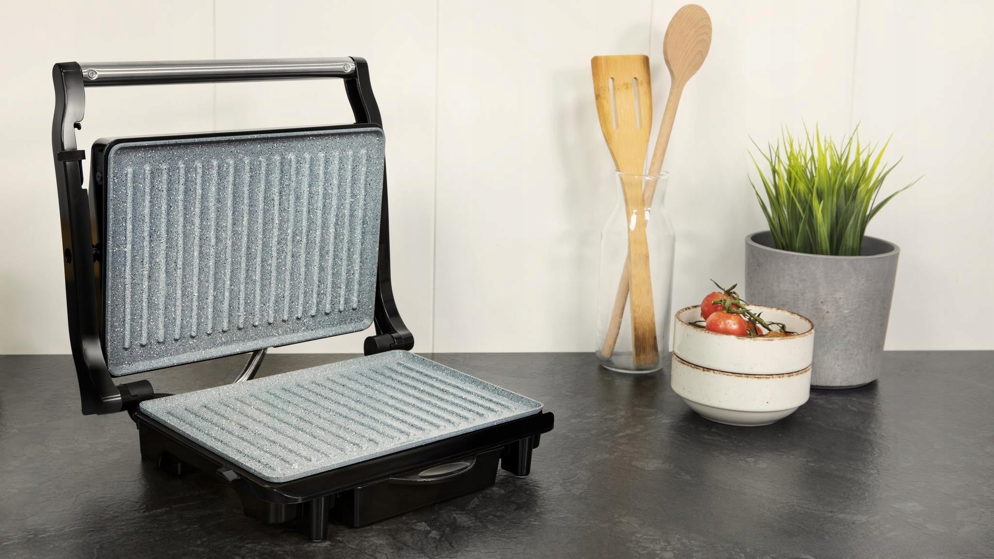 Electric Grill Contact Cecotec Rock'nGrill 1500 Rapid 1500W Silver Power rating 1500 W