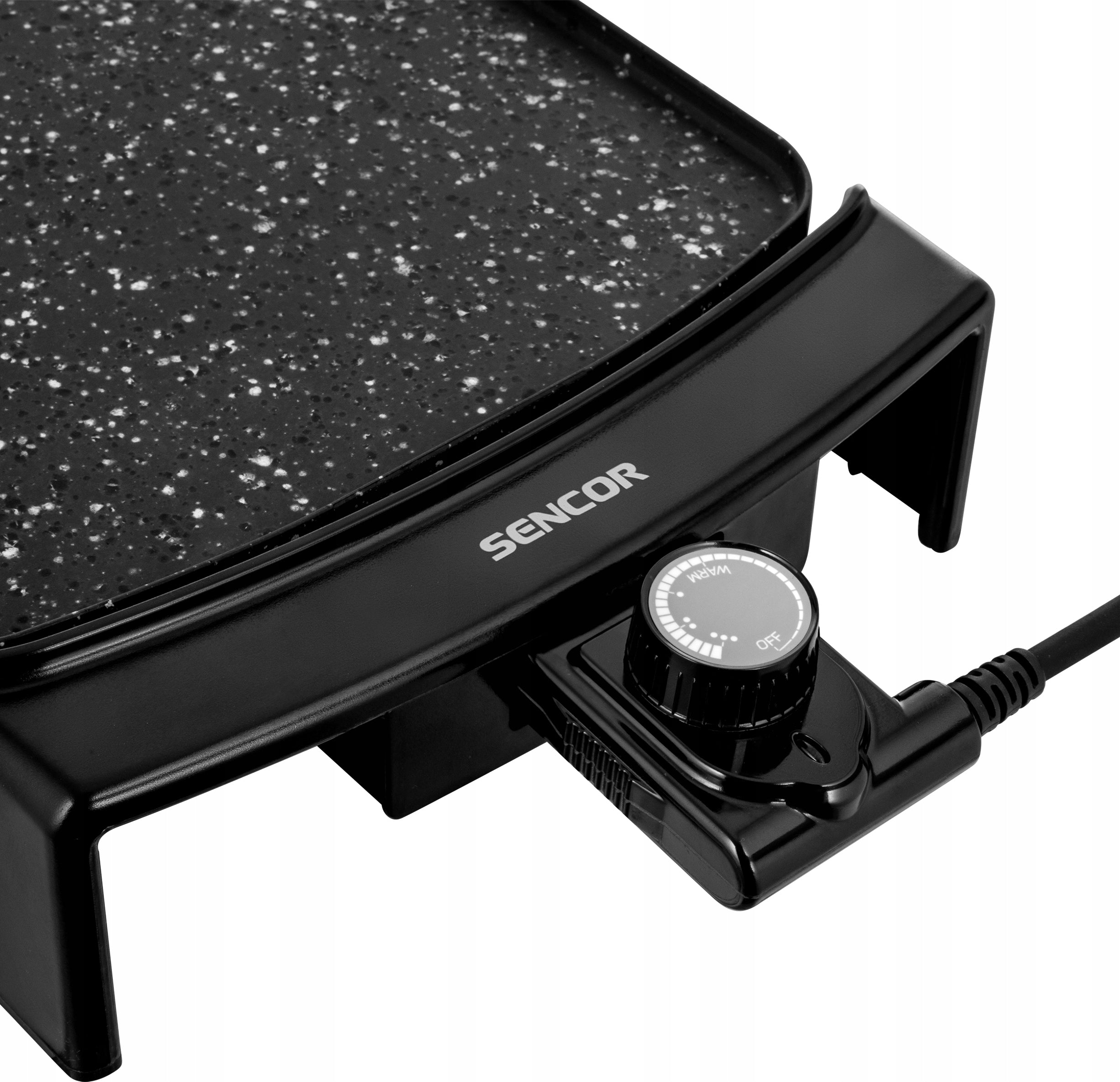 Electric Grill Portable Table Sencor 2in1 Flat Rib Plate 2300W Brand Sencor