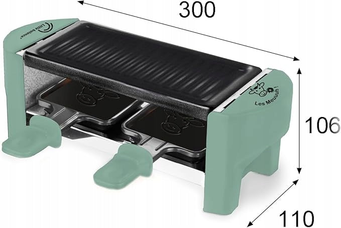 Electric Grill Raclette LITTLE BALANCE 8746 Raclette 2 Meuuuh Brand Little Balance