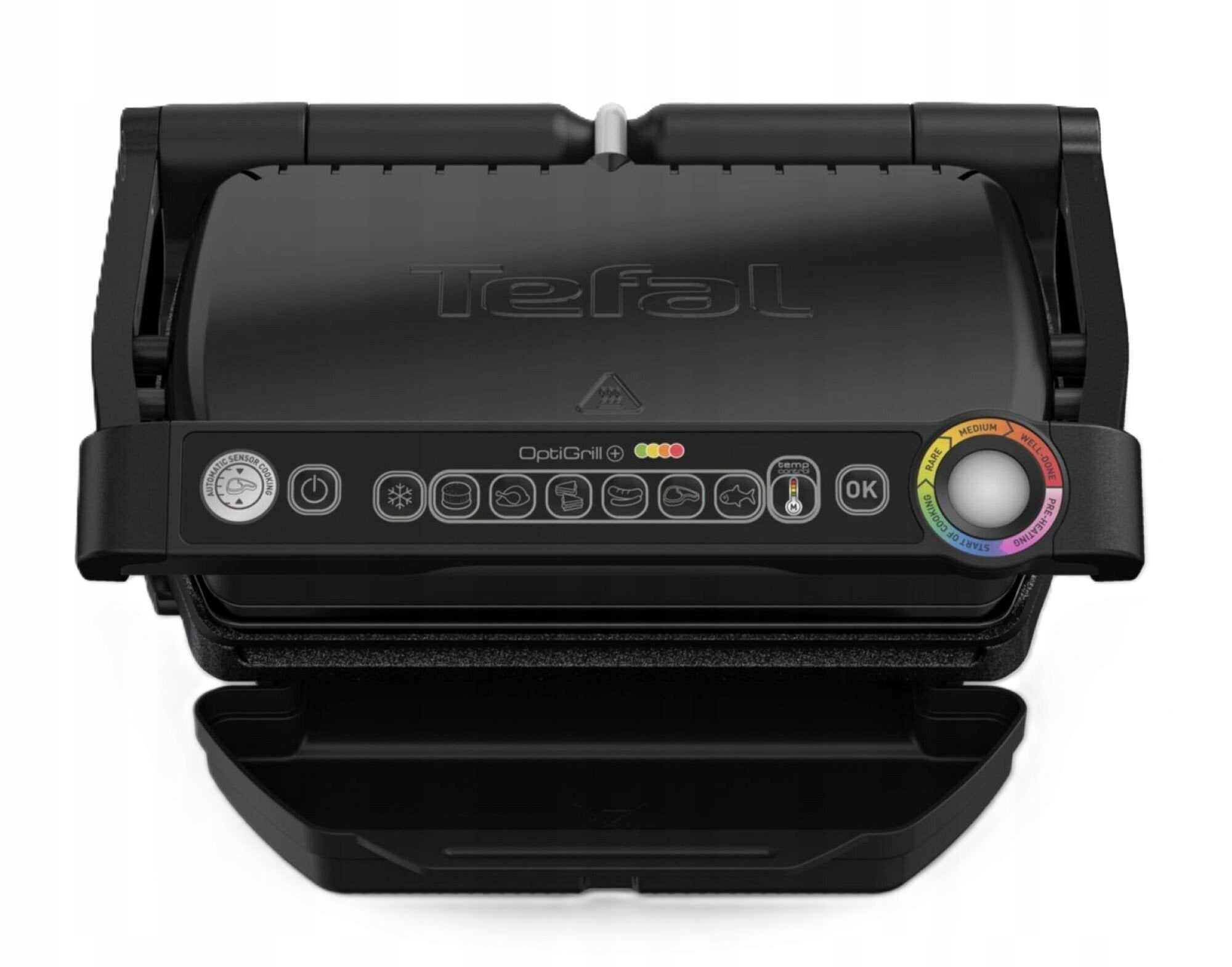 Electric Grill TEFAL OptiGrill+ GC7168E0 2000W Black Model OptiGrill+ GC7168E0