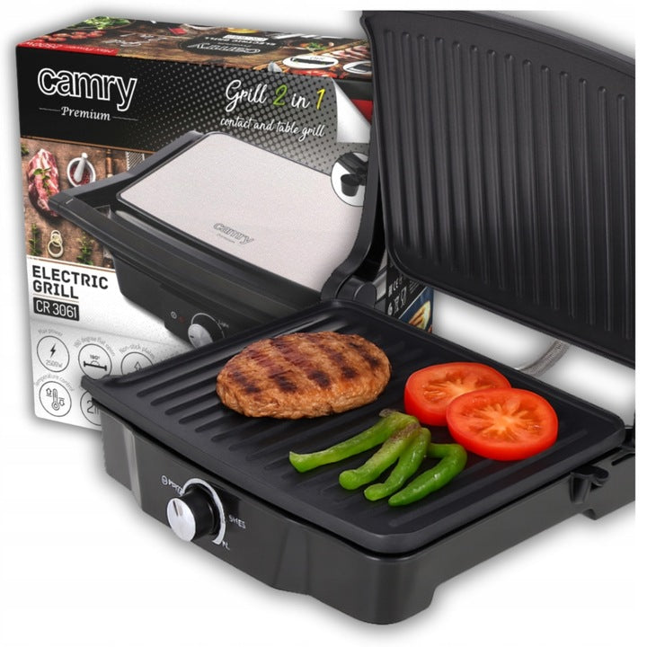 Electric Grill Toaster Folding Large Garden Non-stick 2500W Manufacturer code CR 3061